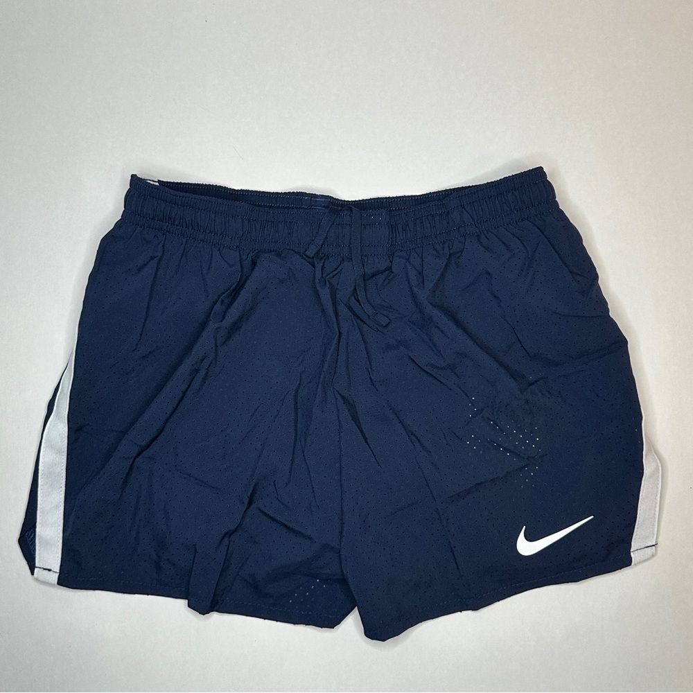 Nike Dri Fit Kids Athletic Shorts XL Navy Blue Running Sport Summer